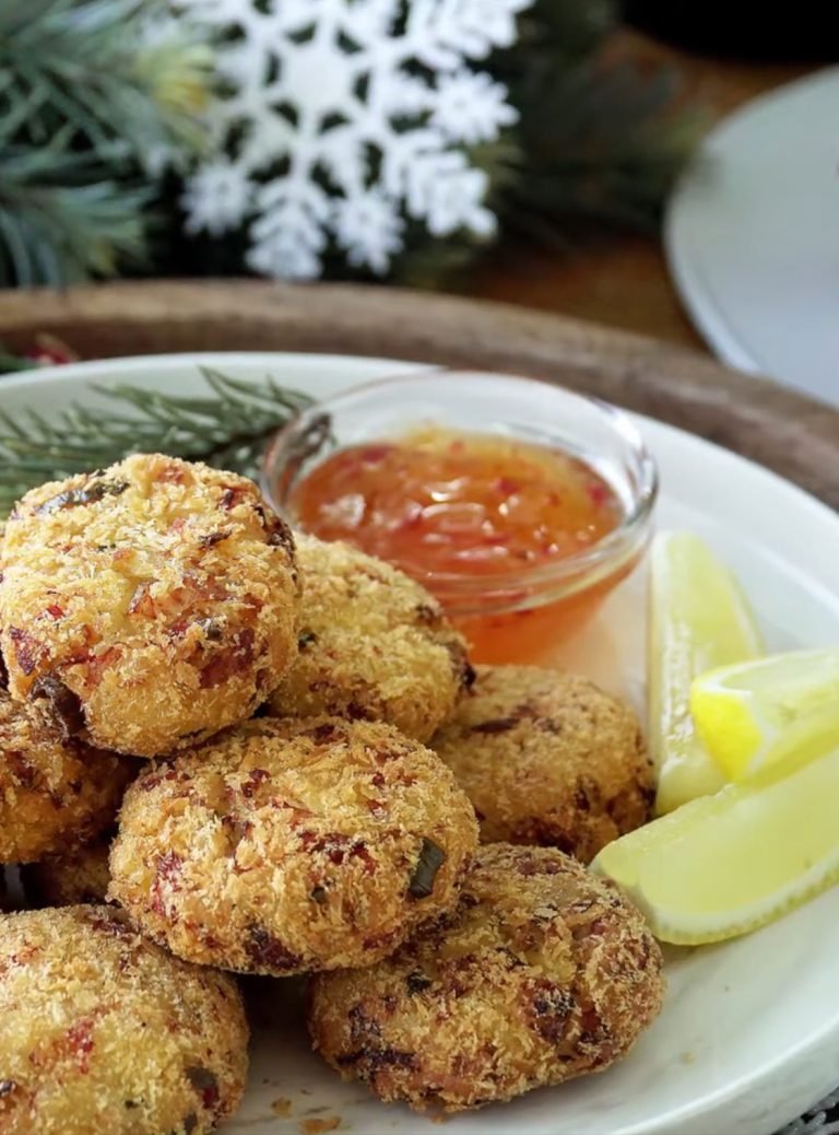 Crab and Mango Fritters