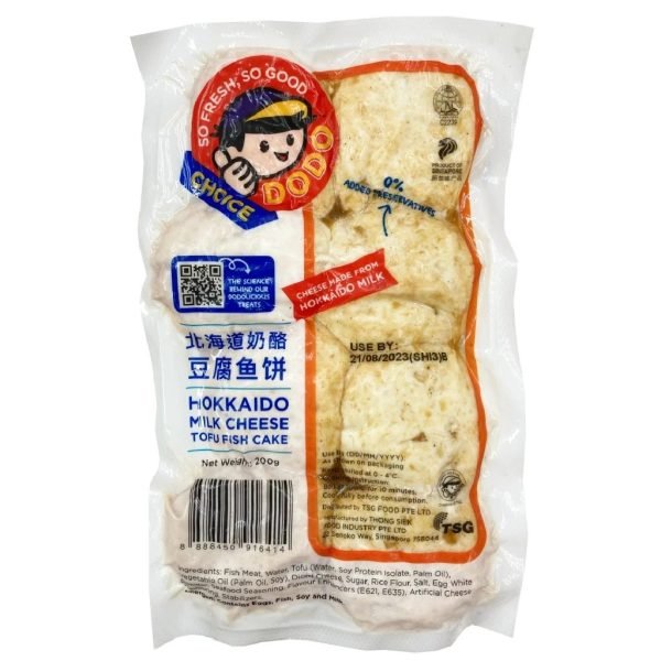 HOKKAIDO MILK CHEESE TOFU FISH CAKE-200G