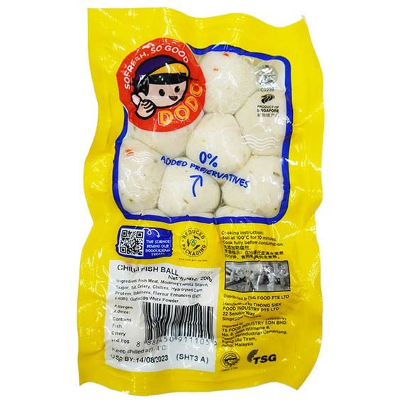 DODO CHILLI FISH BALL-200G