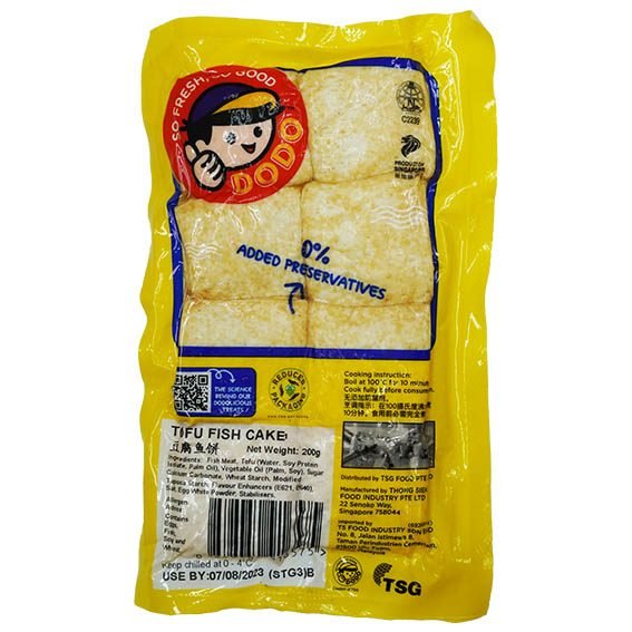 DODO PREMIUM TOFU FISH CAKE -200G