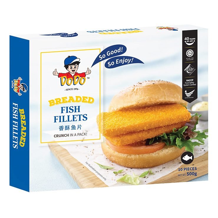 DODO BRD FISH FILLETS-500G