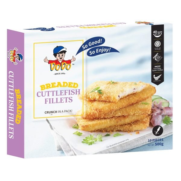 DODO BRD CUTTLEFISH FILLETS-500G
