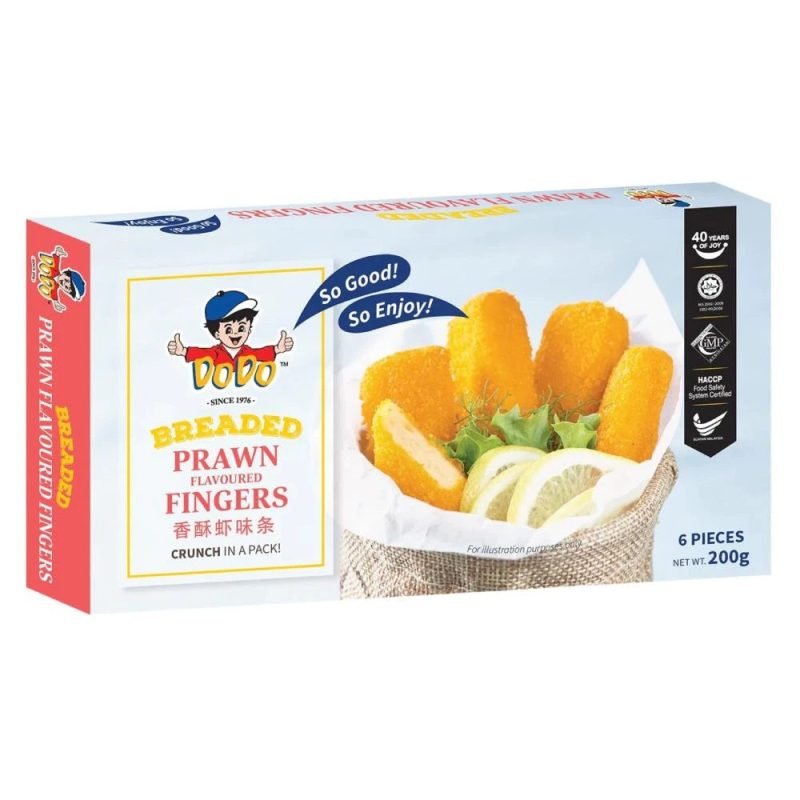 BRD PRAWN FLAVOURED FINGERS-200G