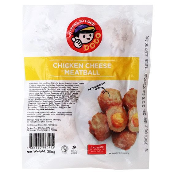 DODO CHICKEN CHEESE MEATBALL-250G