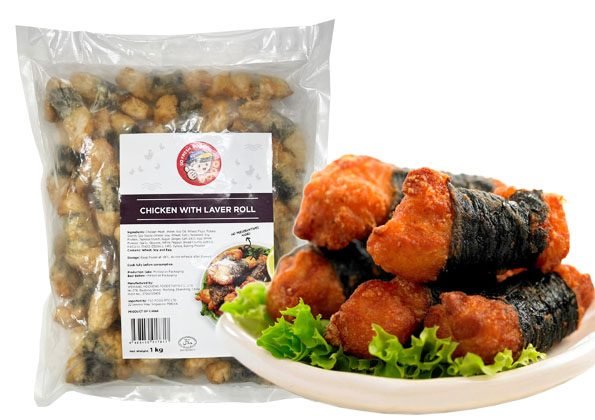 DODO CHICKEN WITH LAVER ROLL-1KG